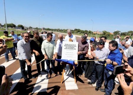 PREFEITO ENTREGA DUPLICAÇÃO DA AZIZ RASSELEN E GOVERNADOR ELOGIA IMPORTÂNCIA DA OBRA