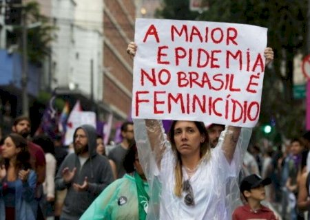 EM MÉDIA, 3 MULHERES FORAM MORTAS POR MÊS EM MS DESDE 2021