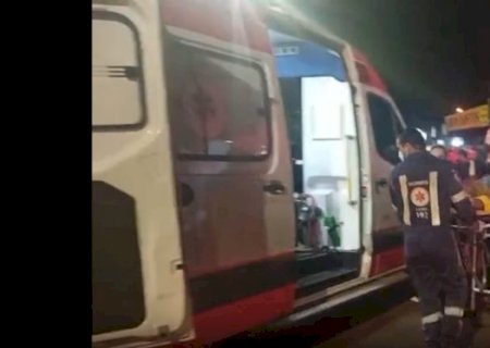 MOTOCICLISTA NÃO RESISTE APÓS COLISÃO VIOLENTA EM CRUZAMENTO DE DOURADOS