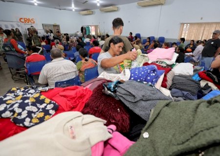PREFEITURA LEVA NOVA ETAPA DA CAMPANHA DO AGASALHO AO CRAS INDÍGENA NA SEXTA-FEIRA