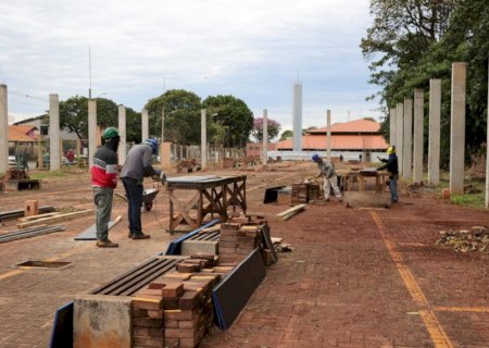 ACED DESTACA RETOMADA DAS OBRAS DA FEIRA LIVRE PELA PREFEITURA DE DOURADOS