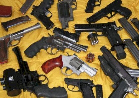 NÚMERO DE ARMAS LEGAIS EM MS CRESCE 240% E SUPERA 40 MIL REGISTROS