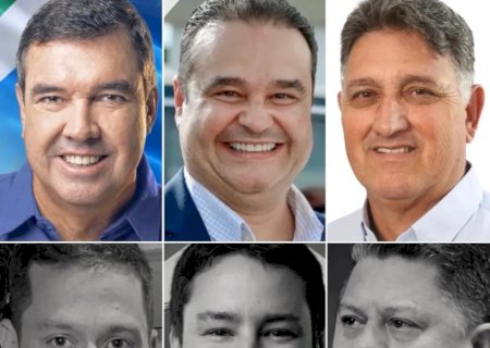 MS TEM SEIS PRÉ-CANDIDATOS AO GOVERNO, MAS SÓ TRÊS APARECERÃO NA PROPAGANDA DA TV E RÁDIO