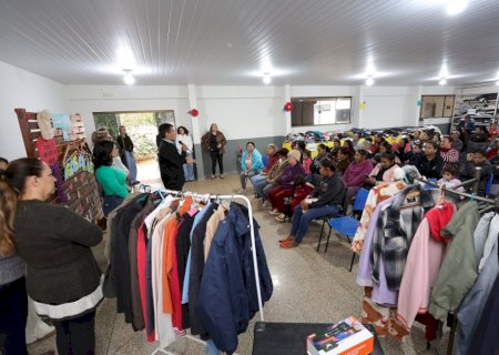 CAMPANHA DO AGASALHO DA PREFEITURA CHEGA A 15,3 MIL PEÇAS E BENEFICIA FAMÍLIAS DE DISTRITOS