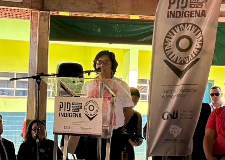 'MUITAS MULHERES INDÍGENAS REGARAM ESSE CHÃO COM SANGUE', DIZ LIDERANÇA EM VISITA DE MINISTRO EM DOURADOS
