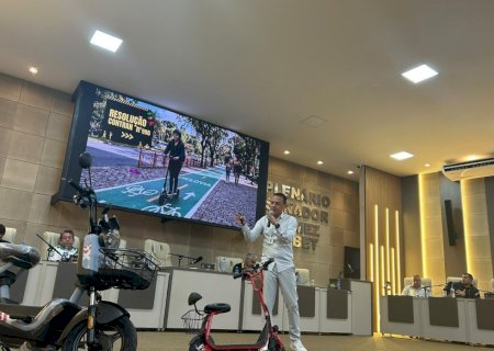PROJETO SOBRE CIRCULAÇÃO DE BIKES ELÉTRICAS E AUTOPROPELIDOS DE DOURADOS É LEVADO A RIO BRILHANTE