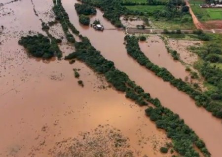 RIO DOURADOS TEM CHEIA ATÍPICA APÓS SETEMBRO E OUTUBRO CHUVOSOS